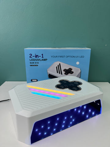 S18 PLUS UV LED Nail Lamp 268W, LED Lamp for Gel Nails Fast Curing Nail Dryer