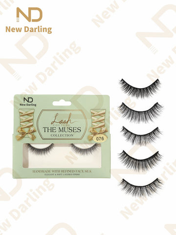 1pcs Looks So Natural, False Eyelashes Easy to Apply, Reusable Strip Lashes