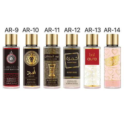 ARABIAN BODY MIST, BODY FRAGRANCE PERFUME