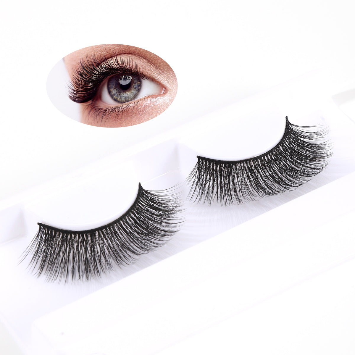 3D Strip False Eyelashes  Lashes Natural Look Wispy Lashes