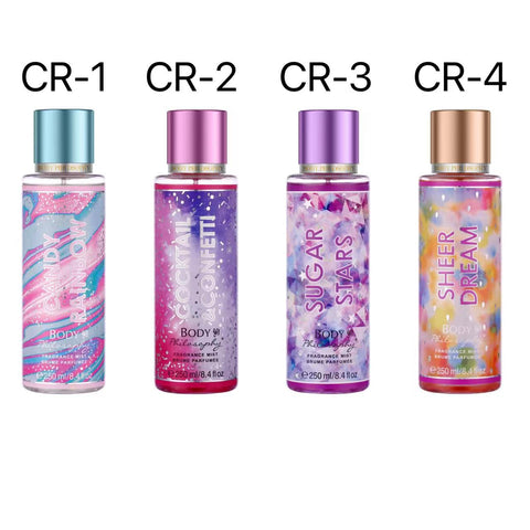 Sweet Candy Body Mists Spray 250ml Fine Fragrance, Gift for Her Sweet and Playful Scent