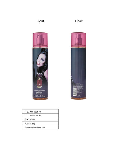 Lovali Luxury Perfume Body Mist,Body Spray For Women