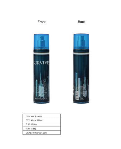 Survive Luxury Body Mist Fragrance For Men