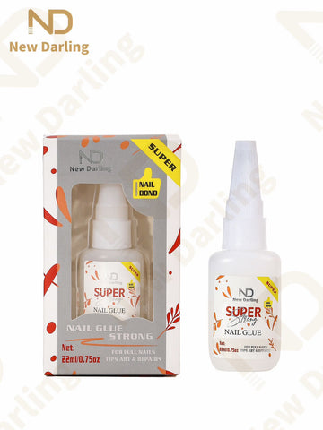 Professional Nail Glue, Super Strong, Fast-Drying, Long-Lasting, Easy Application, Perfect for Acrylic & Press-On Nails, Quick Nail Repair, Nail Care & Enhancements