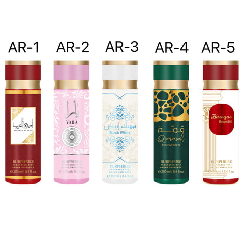 Exquisite Body Spray Arab/Dubai Scent: LuxuryWomen's Perfume Fragrance Body Mist Spray - Ideal for Special Occasions - 250ml Fine Mist Spray Bottle