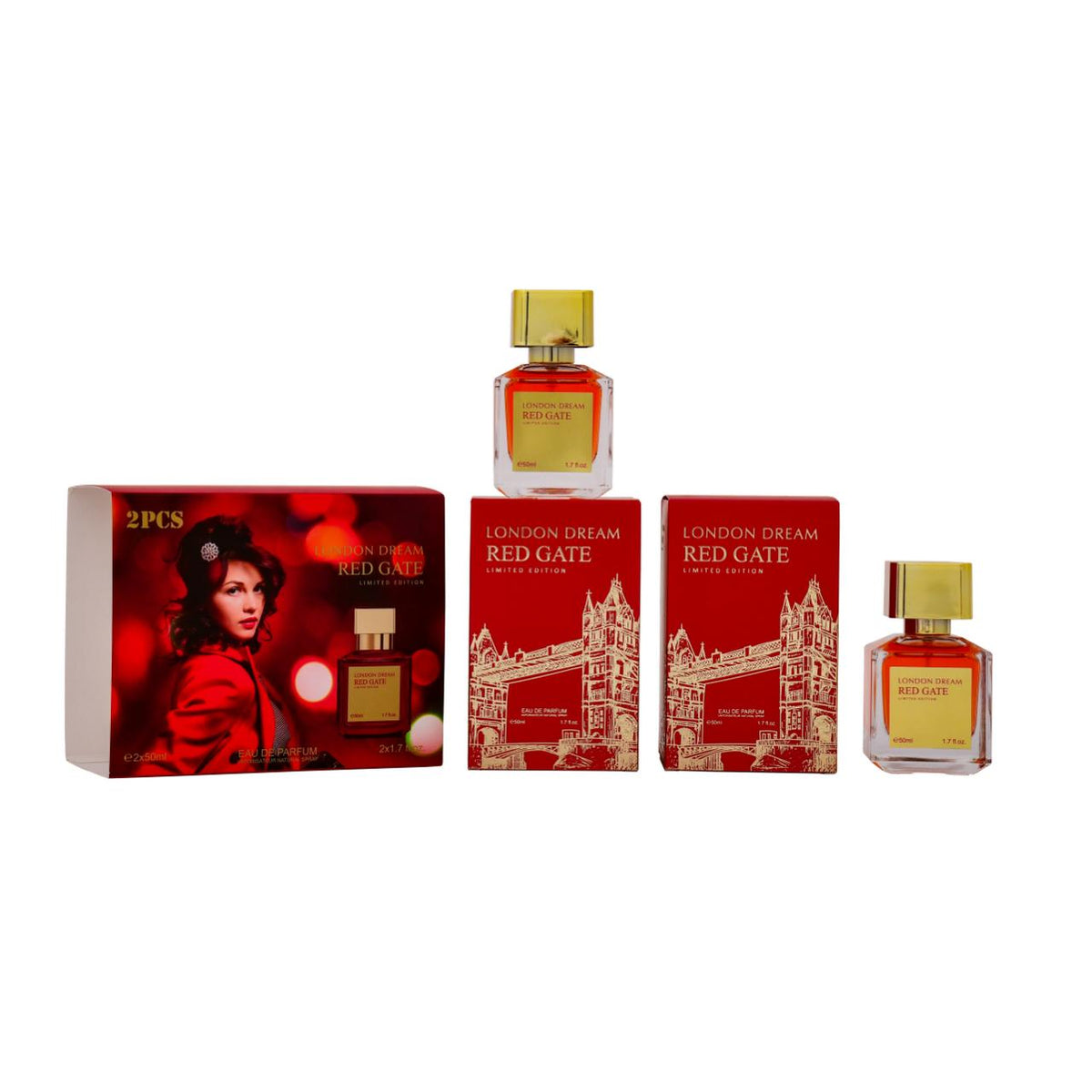 2pcs Combo Perfume pheromone perfume for women to use Cologne for men and women 50ml