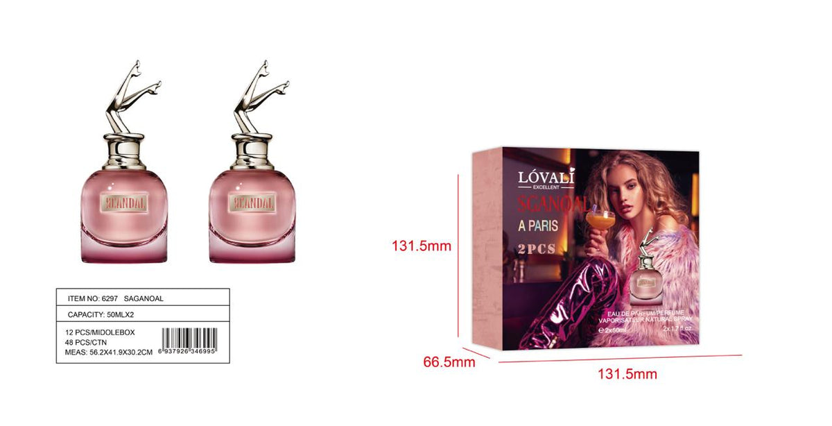 2pcs Combo Perfume pheromone perfume for women to use Cologne for men and women 50ml